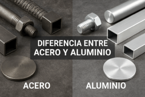 Diferencia entre acero y aluminio