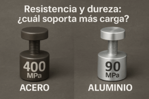 Resistencia y dureza del acero y el aluminio