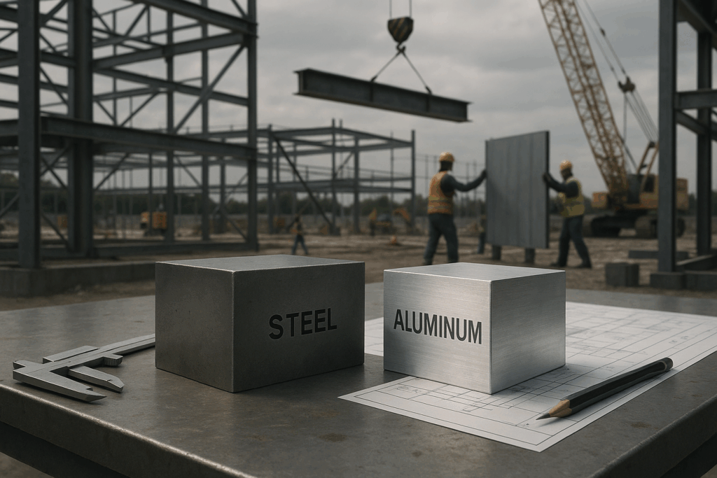 diferencia entre acero y aluminio - Armaq