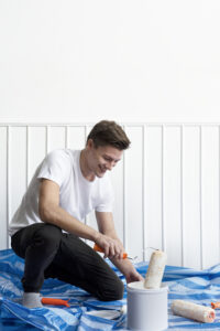 pintar la casa de blanco